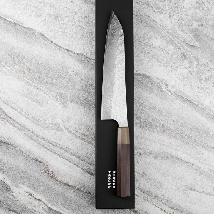 Gyuto 23 cm Nigara Hamono STRIX Damascus
