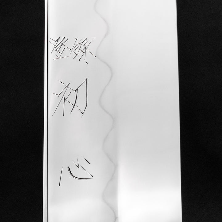 Gyuto 23 cm Satoshi Nakagawa Shirogami#3 Honyaki Super Mirror