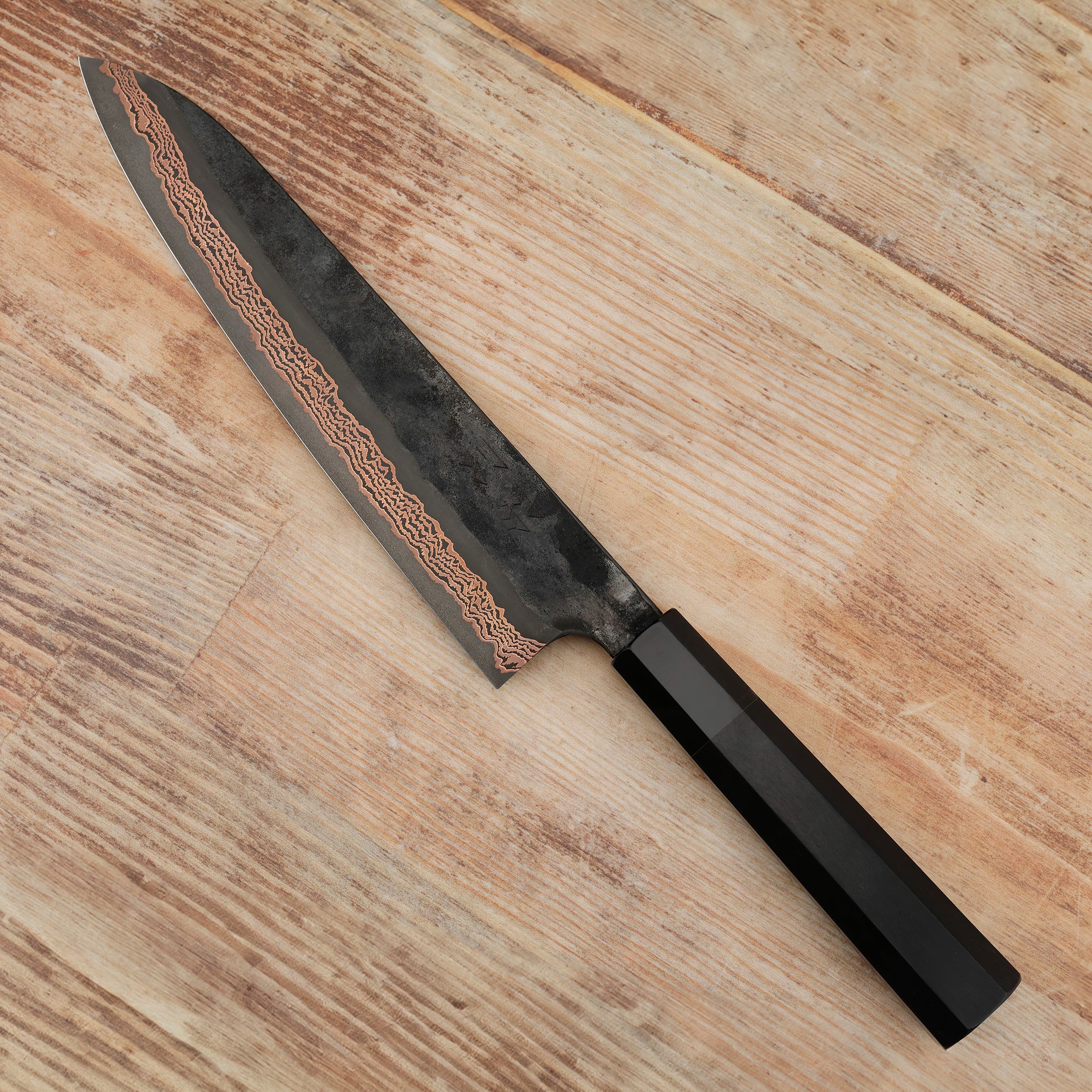 Gyuto 24 cm Hatsukokoro Yorokobi Kurouchi SLD – Japan-knives.com