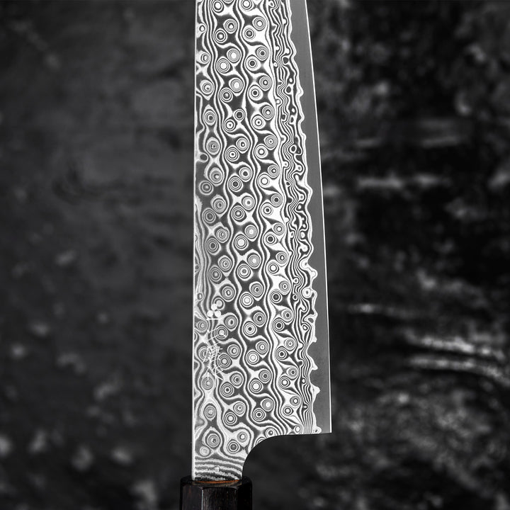 Gyuto 23 cm Nigara Hamono Anmon SG2 Damascus