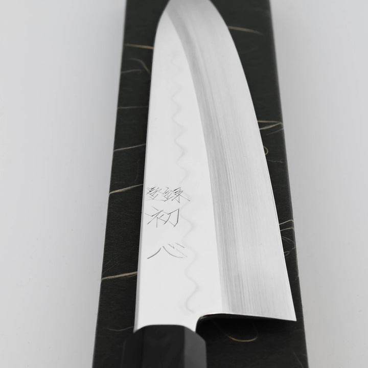 Gyuto 24 cm Satoshi Nakagawa Shirogami#3 Honyaki Mirror