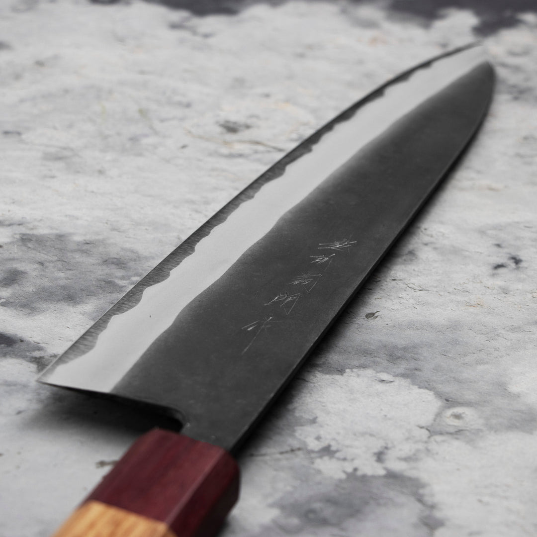 Gyuto 24 cm Shiro Kamo Aogami Super/SS