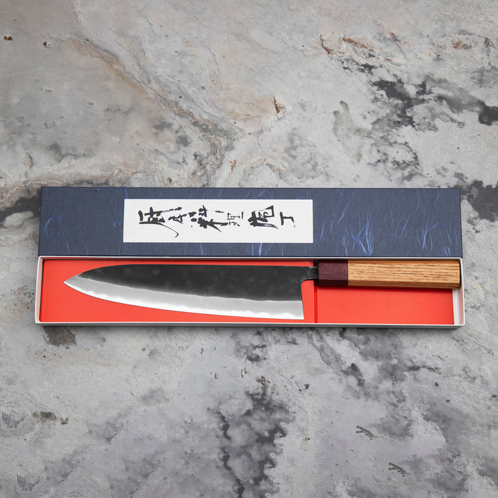 Gyuto 24 cm Shiro Kamo Aogami Super/SS