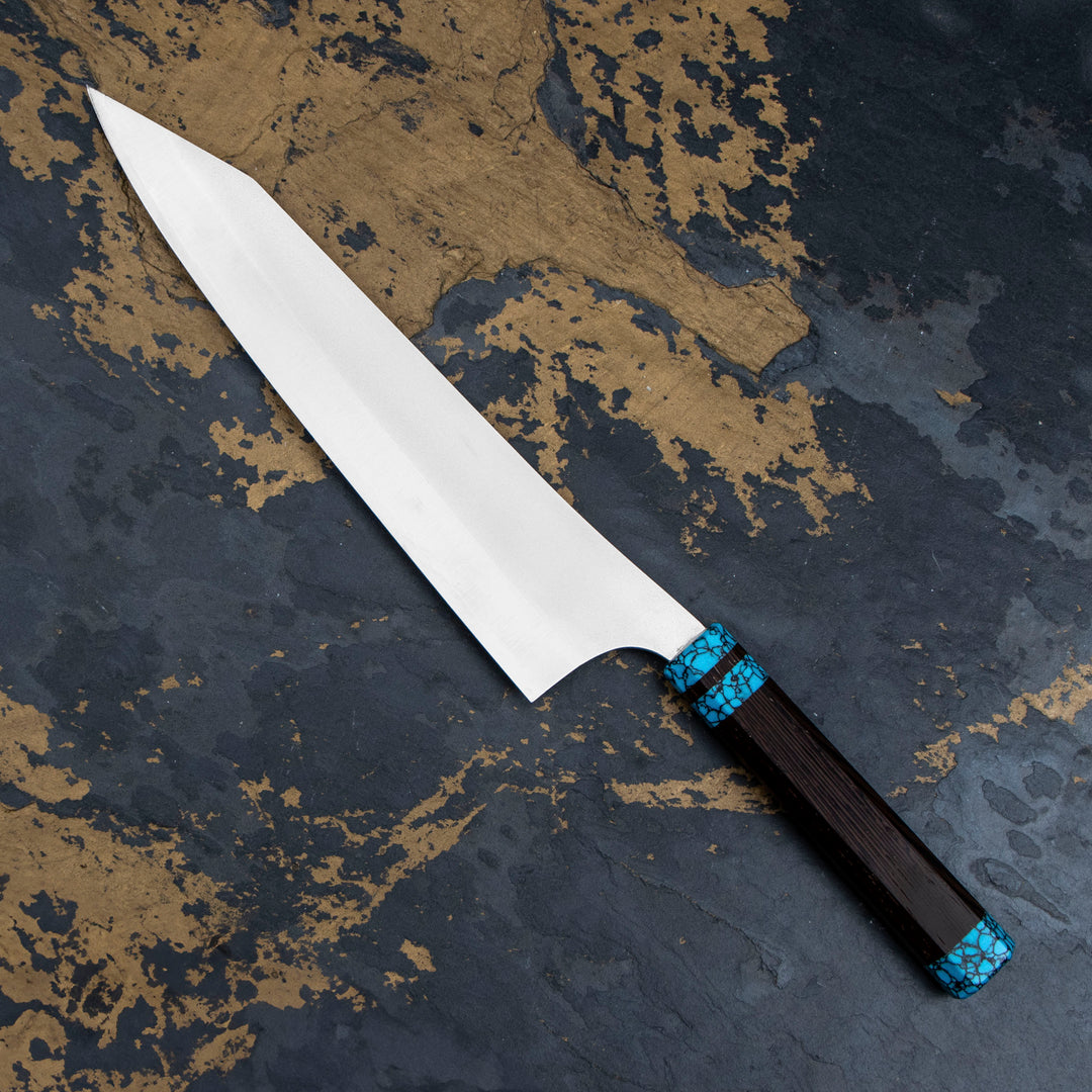 Gyuto 24 cm Yu Kurosaki Turquoise VG-XEOS