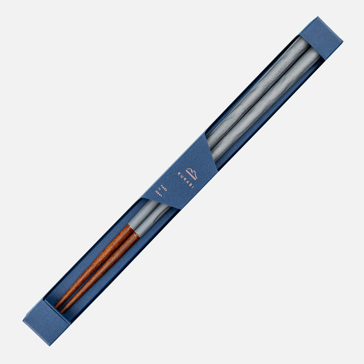 Kawai Japanese Sushi Chopsticks - Kurabi Grey