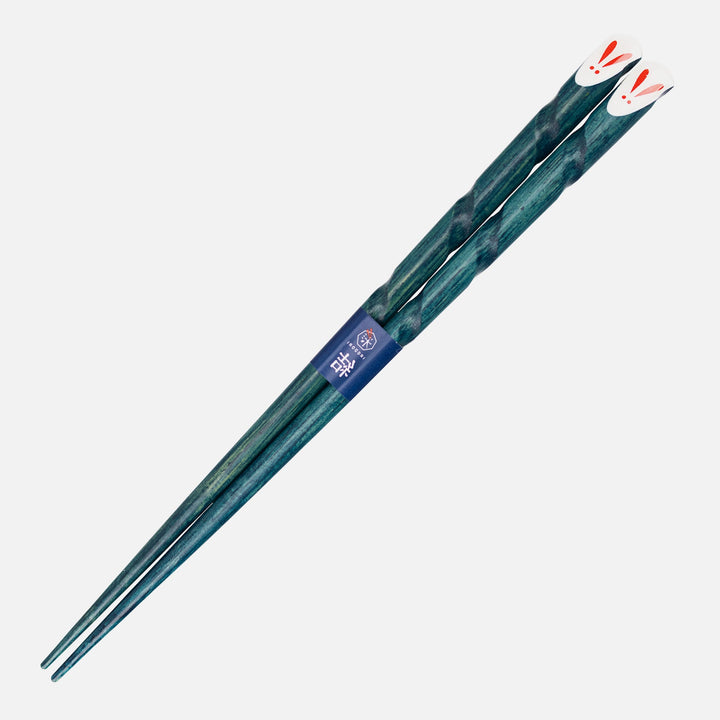 Kawai Japanese Sushi Chopsticks - Dekausa Blue