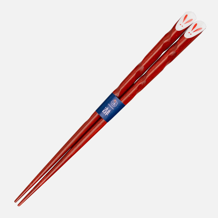 Kawai Japanese Sushi Chopsticks - Dekausa Red