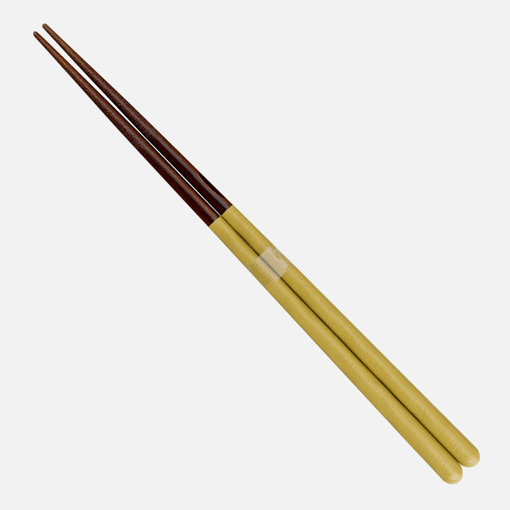 Kawai Japanese Sushi Chopsticks - Habori Kanshitsu Moss Yellow