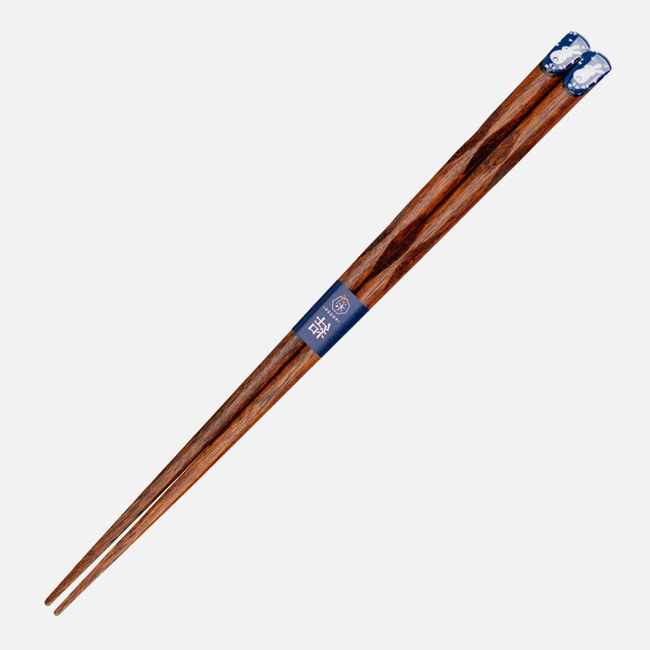 Kawai Japanese Sushi Chopsticks - Hanausagi Navy