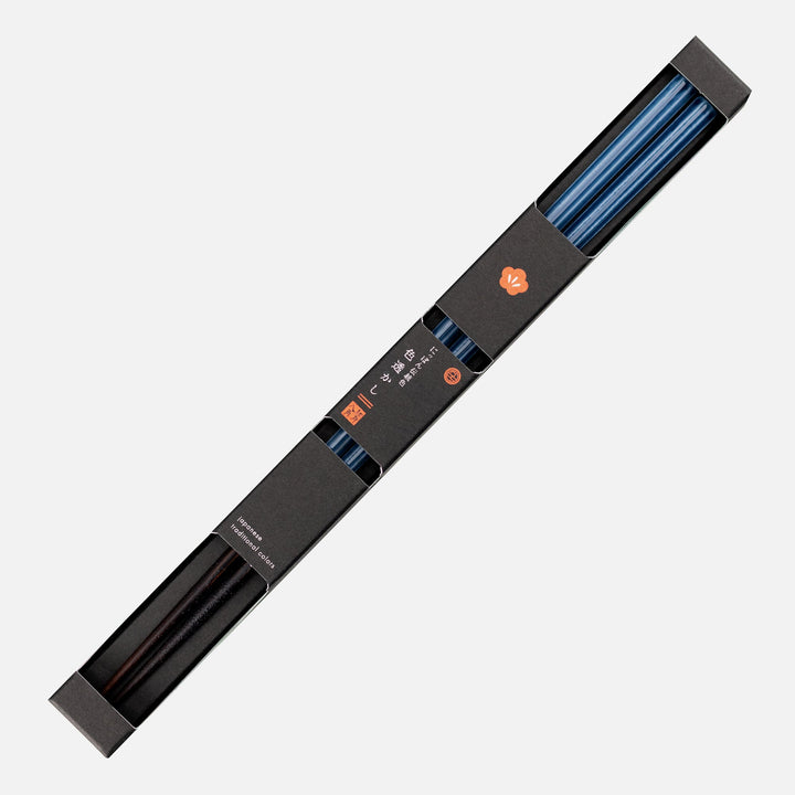 Kawai Japanese Sushi Chopsticks - Isosukashi Kokihanada Blue