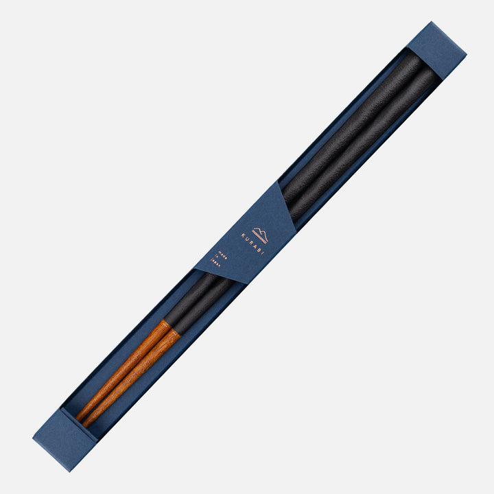 Kawai Japanese Sushi Chopsticks - Kurabi Black