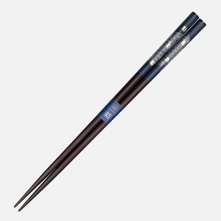 Kawai Japanese Sushi Chopsticks - Seigai Chidori Blue