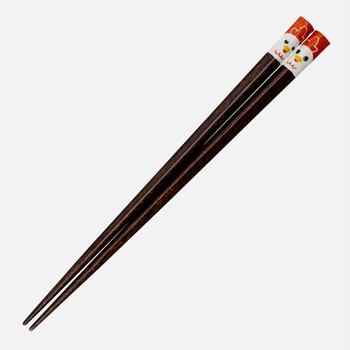 Kawai Japanese Sushi Chopsticks - Tegakietobachi Rooster