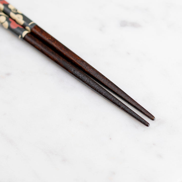 Kawai Japanese Sushi Chopsticks - Ume Black