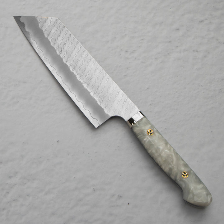 Kiritsuke Nakiri 18 cm Nigara Hamono SG2 White Limited