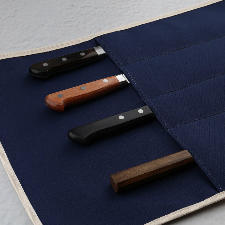 Knife Bag for 4 knives Blue Oul