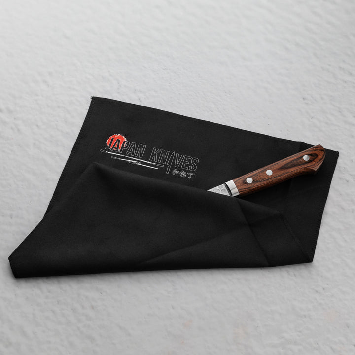 Knife Cloth Black 29 x 44 cm Japan Knives