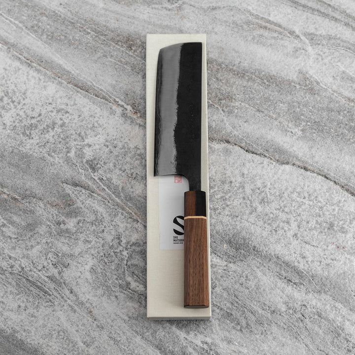 Nakiri 16 cm Matsubara Shirogami#1/Iron