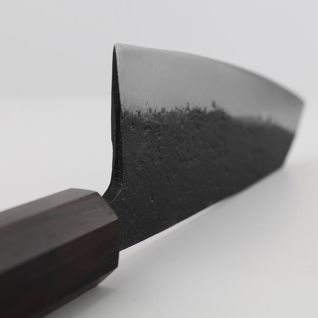 Mini Bunka 12 cm Hatsukokoro Kurogane Aogami#2/Iron