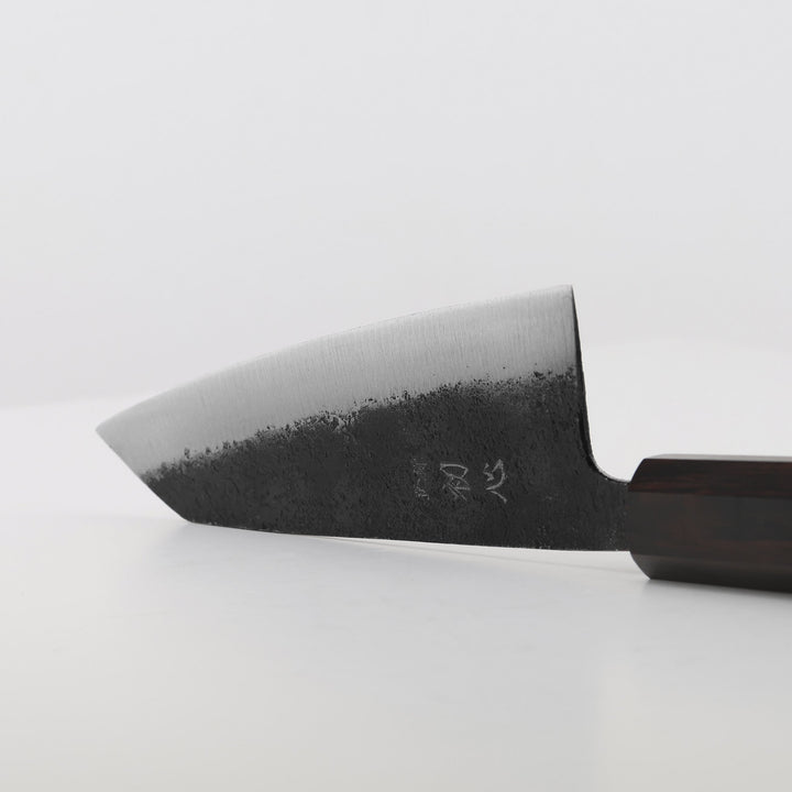 Mini Bunka 12 cm Hatsukokoro Kurogane Aogami#2/Iron