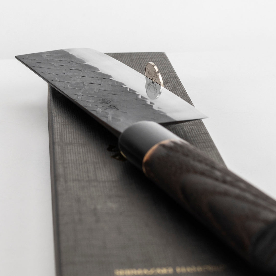 Nakiri 16,5 cm Shimazaki Hamono Black SLD/SS