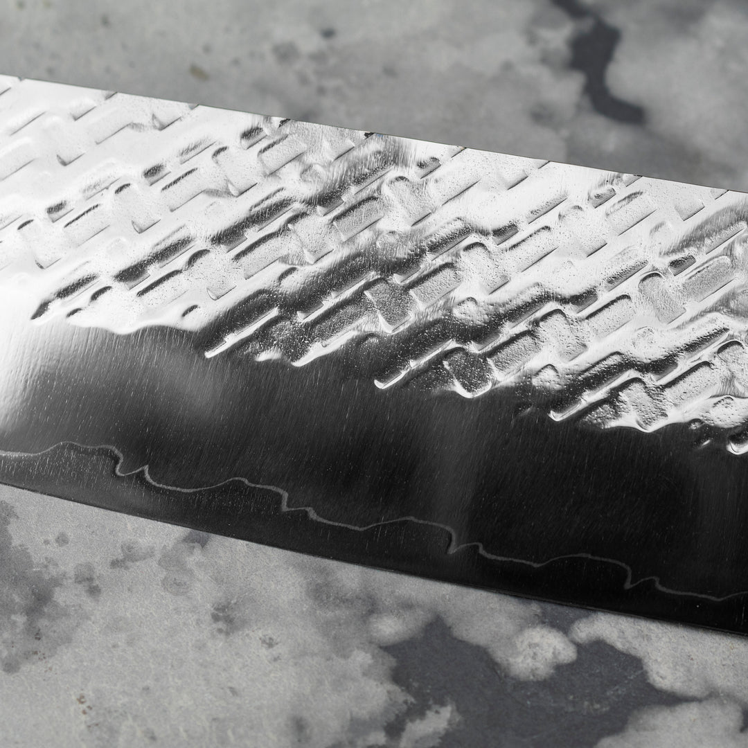 Nakiri 16 cm Takeshi Saji Blue Acrylic STRIX