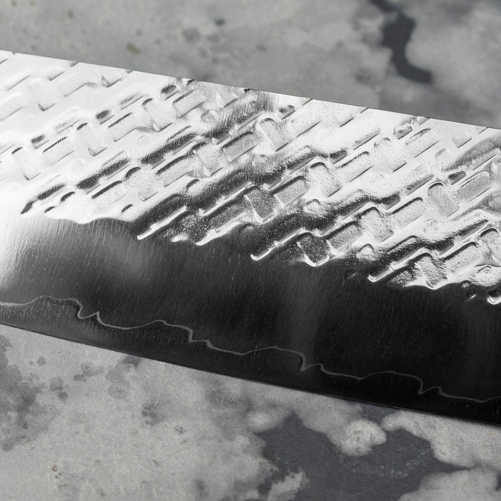 Nakiri 16 cm Takeshi Saji Blue Acrylic STRIX