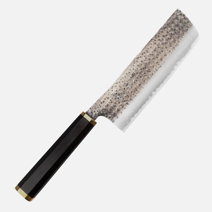 Nakiri 16 cm Yu Kurosaki Kokusen Brass Aogami Super/SS