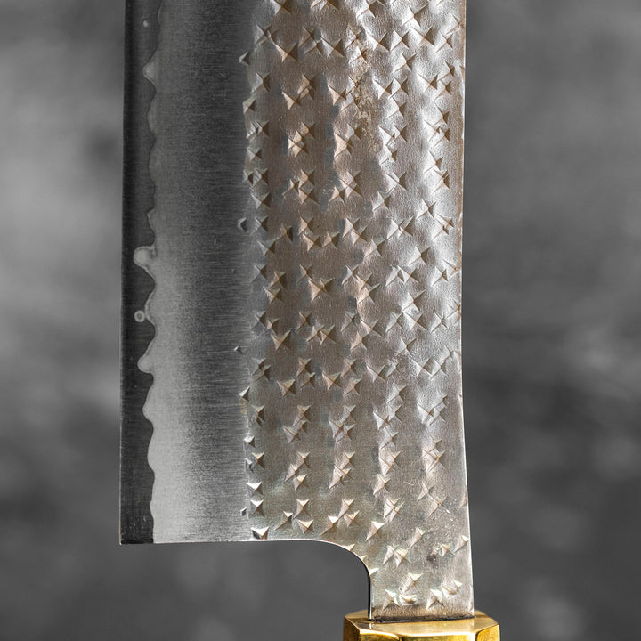 Nakiri 16 cm Yu Kurosaki Kokusen Brass Aogami Super/SS