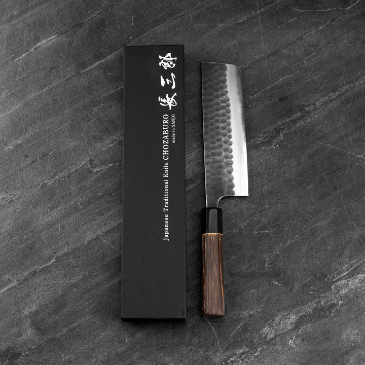 Nakiri 17 cm Chozaburo Wakui Shirogami#2/SS