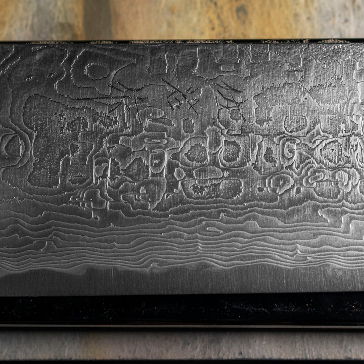 Nakiri 17 cm Takeshi Saji Art Fujin Raijin R-2 + Saya