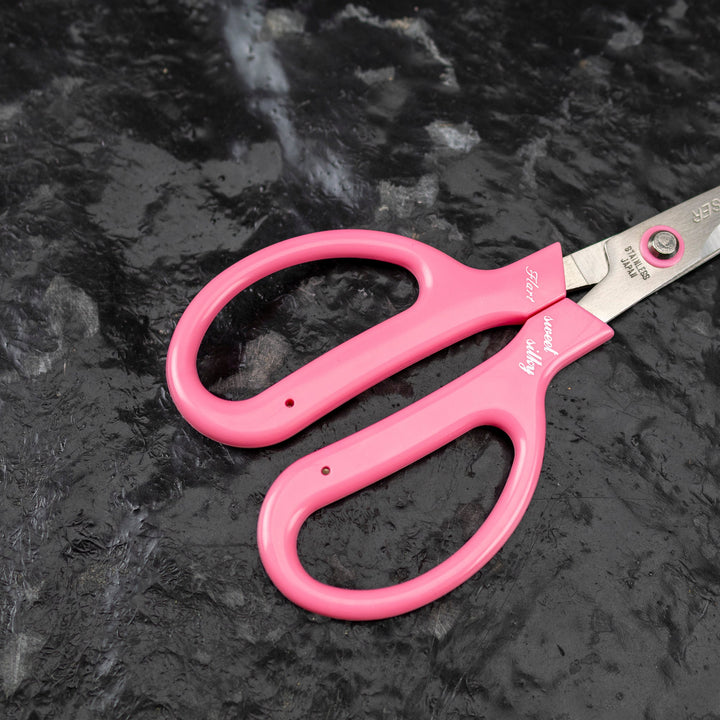 Floral Scissors Universal 175 mm Pink Silky USP-175P