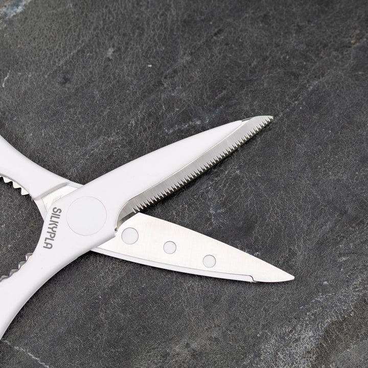 Kitchen Scissors 220 mm White Silky KSP-220W