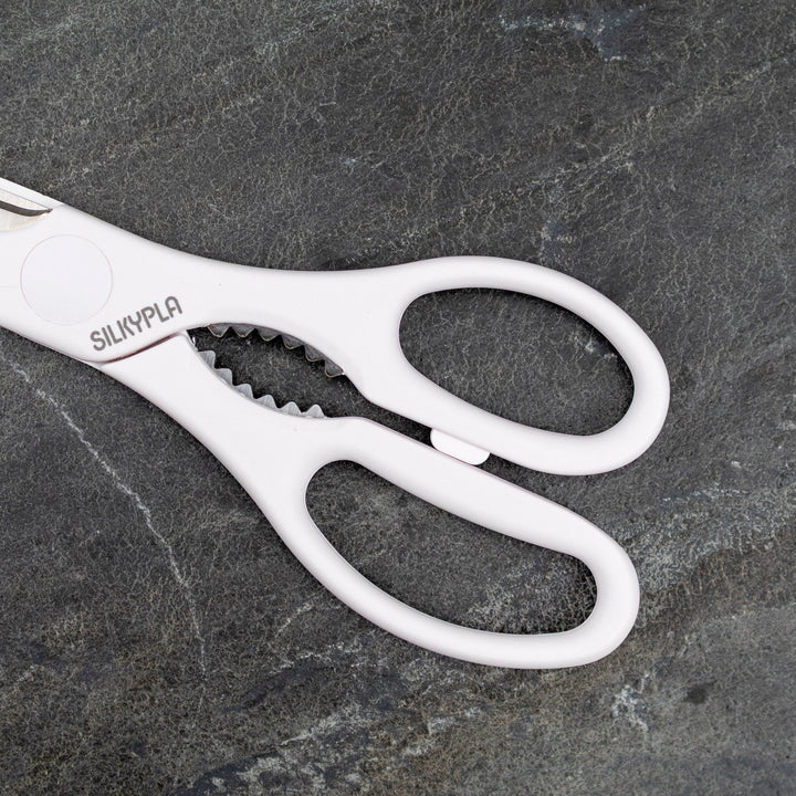Kitchen Scissors 220 mm White Silky KSP-220W