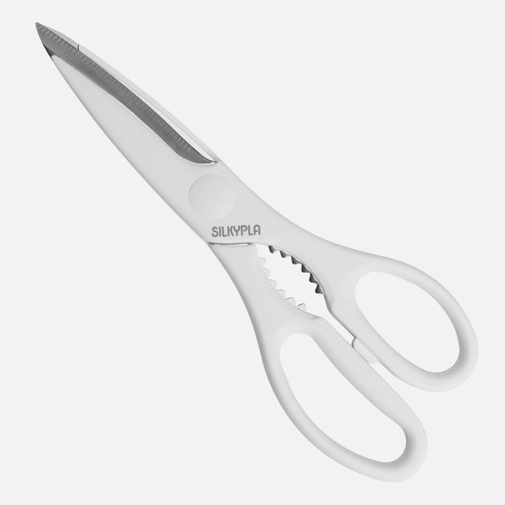 Kitchen Scissors 220 mm White Silky KSP-220W