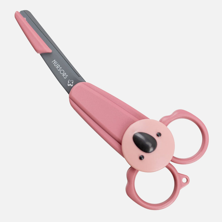 Scissors Nurse Koala bungee 140 mm Pink Silky NS-140SKC