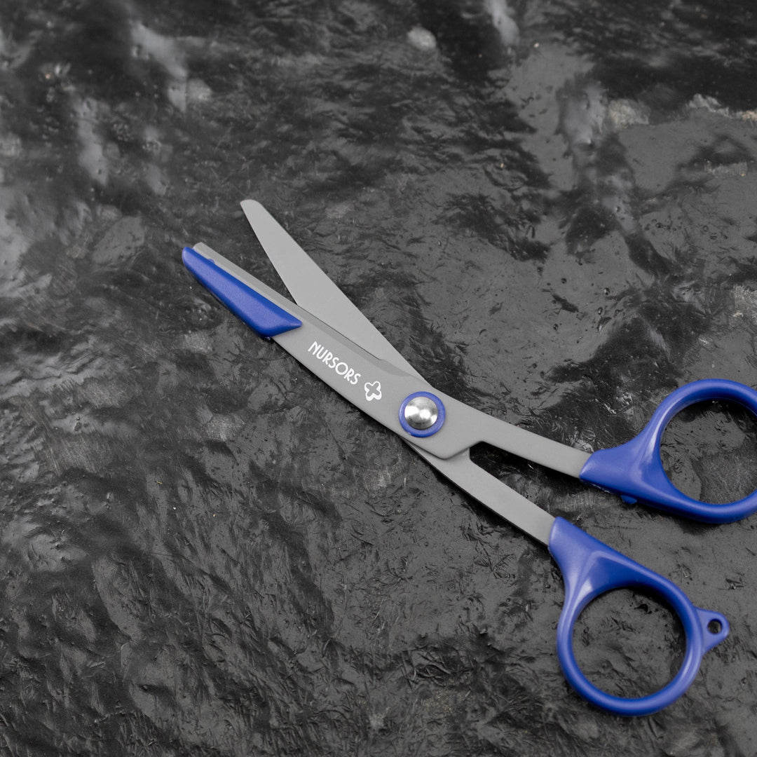 Scissors Nurse Normal 140 mm Blue Silky NS-140NP