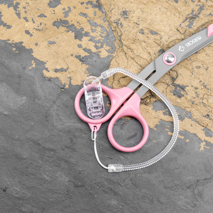 Scissors Nurse Normal bungee 140 mm Pink Silky NS-140SKC