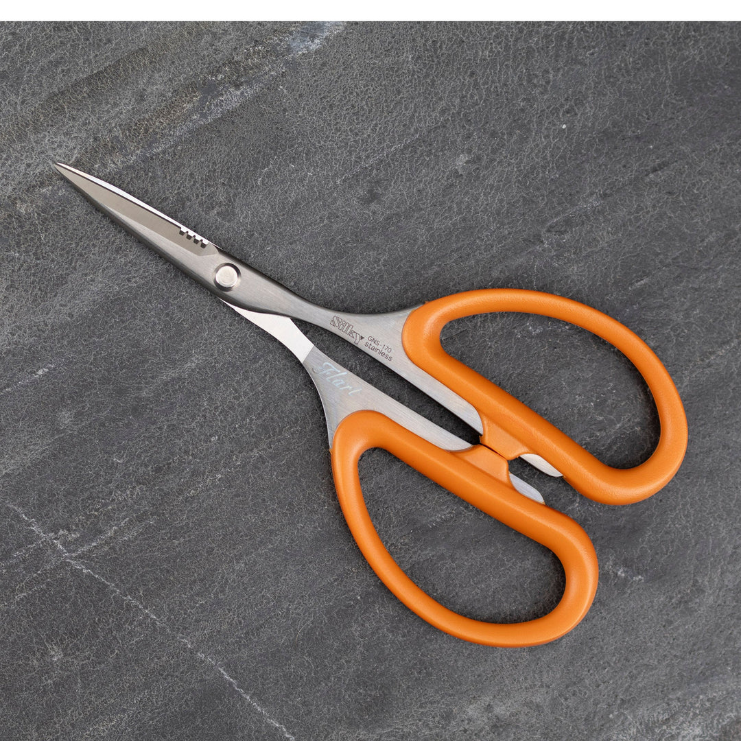 Flart garden scissors with serrated blade 170 mm Silky GNS-170