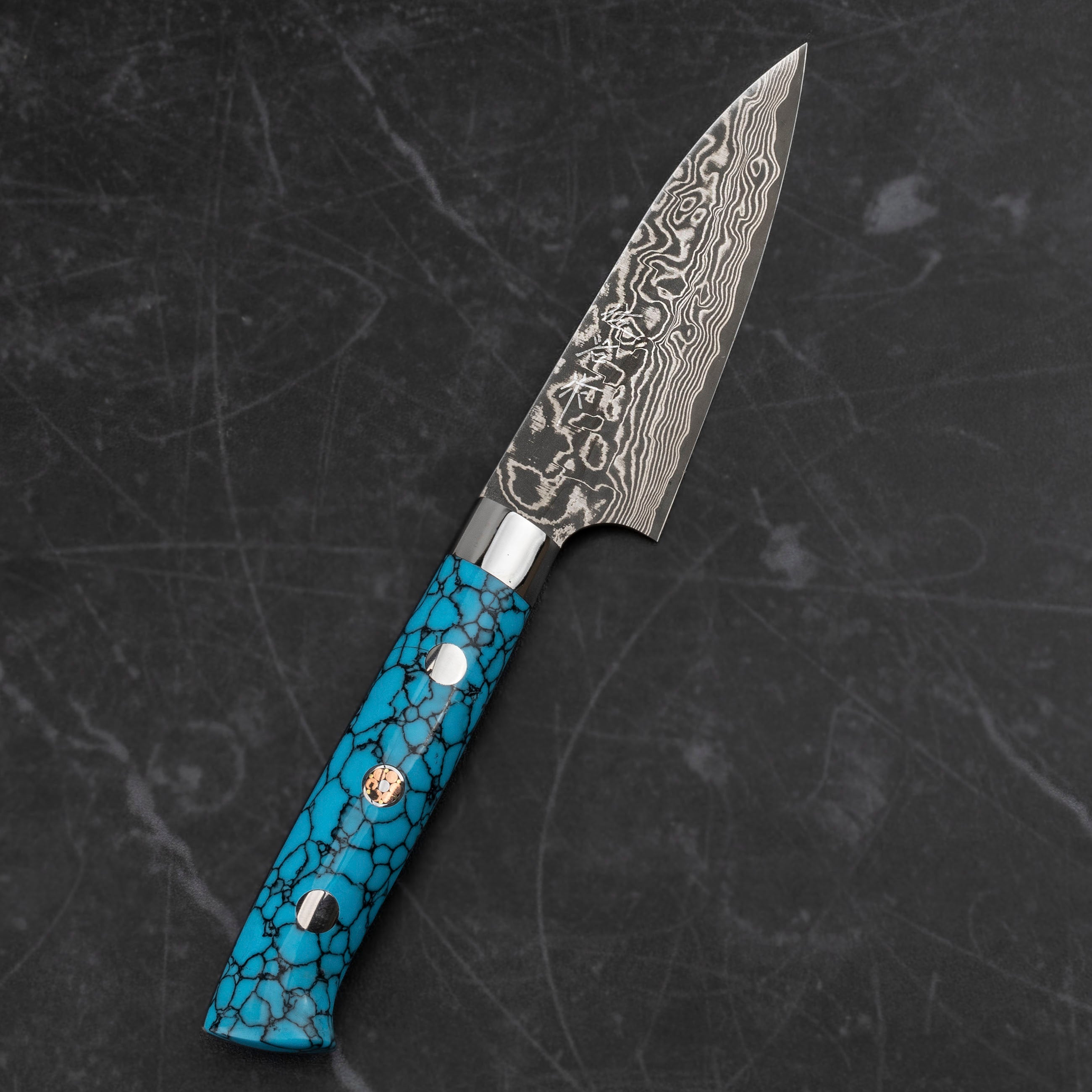 Paring 9 cm Takeshi Saji BTQ R-2 Black – Japan-knives.com