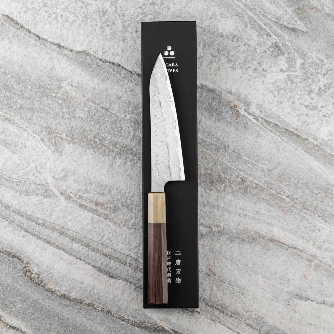 Petty 11 cm Nigara Hamono STRIX Damascus
