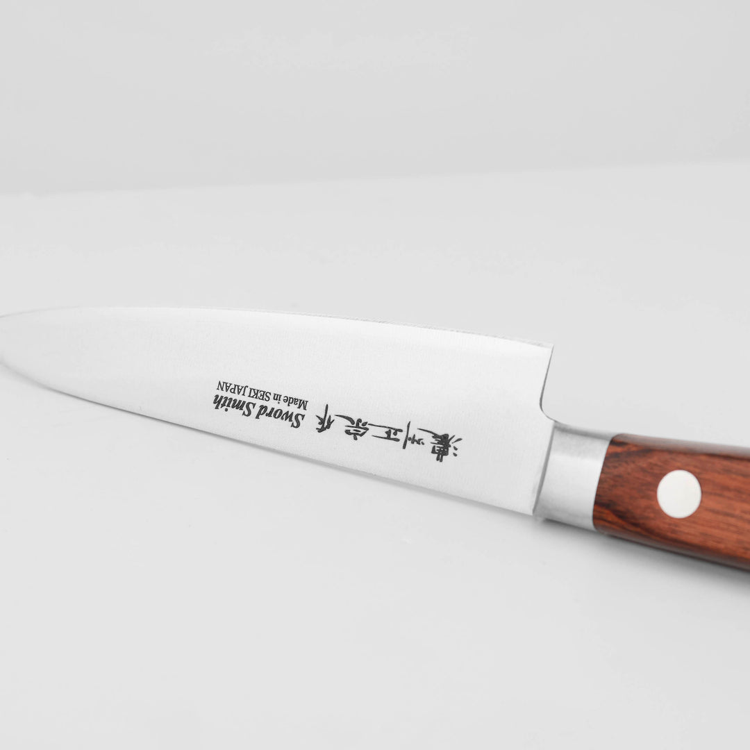 Petty 12 cm Yashurio Cutlery Mahogany Shirogami#2/SS