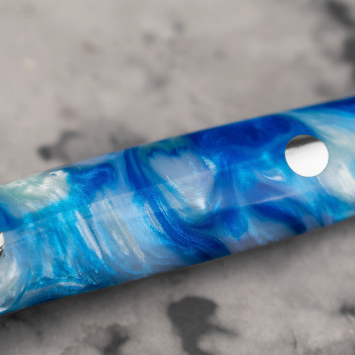 Petty 13 cm Takeshi Saji Blue Acrylic STRIX
