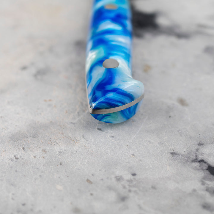 Petty 13 cm Takeshi Saji Blue Acrylic STRIX