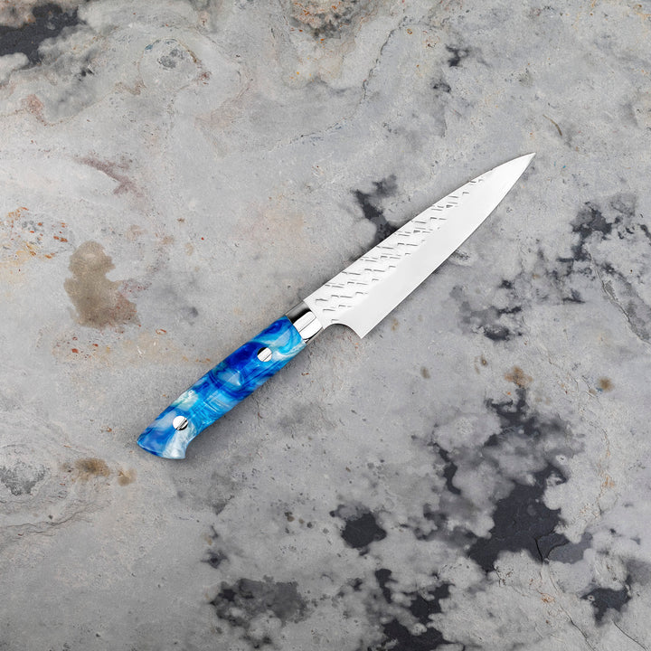 Petty 13 cm Takeshi Saji Blue Acrylic STRIX