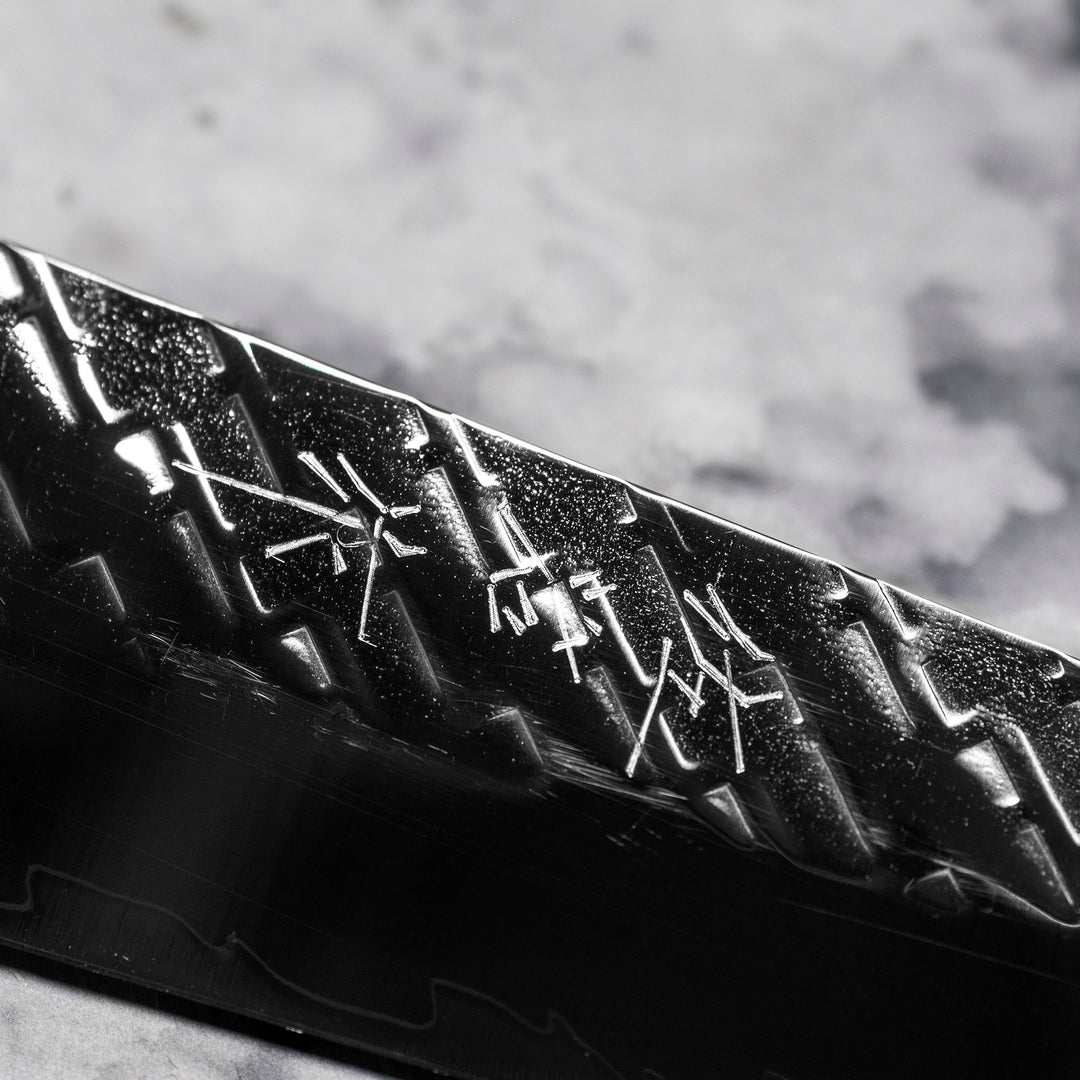 Petty 13 cm Takeshi Saji Blue Acrylic STRIX