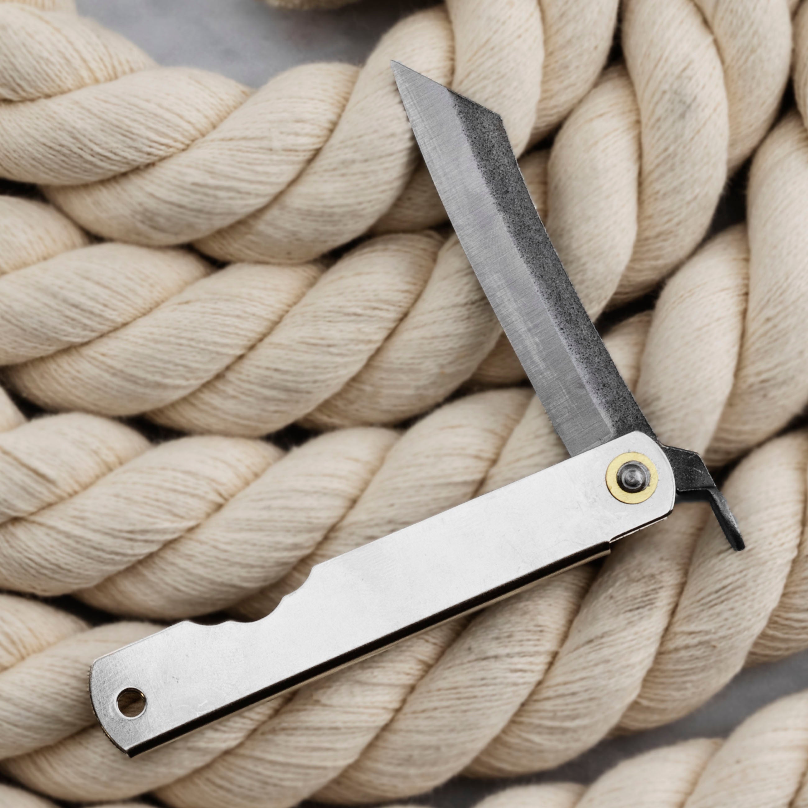 Pocket Knife Higonokami Kanekoma 6 cm Mono Silver – Japan-knives.com