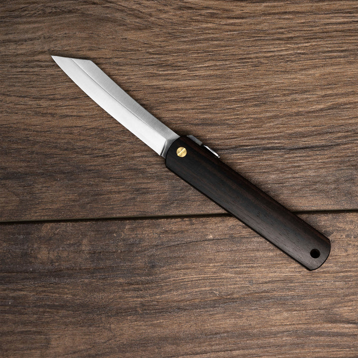 Pocket Knife Higonokami Kanekoma Ebony 8 cm VG-10