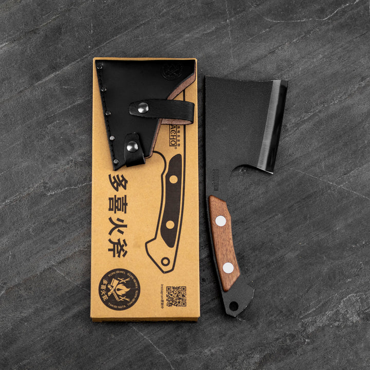 Takibi Axe 11 cm+ Leather Sheath Babacho