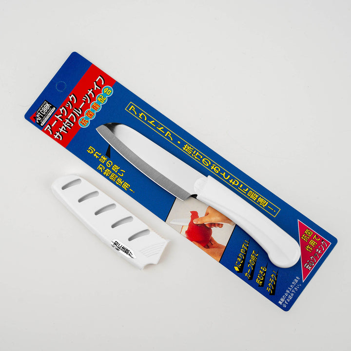 Paring 9,5 cm Fujicut Artcook White + Blade Cover